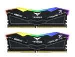 Memória RAM Team Group Delta RGB 32GB (2x16GB) DDR5 6000MHz CL30 Preto