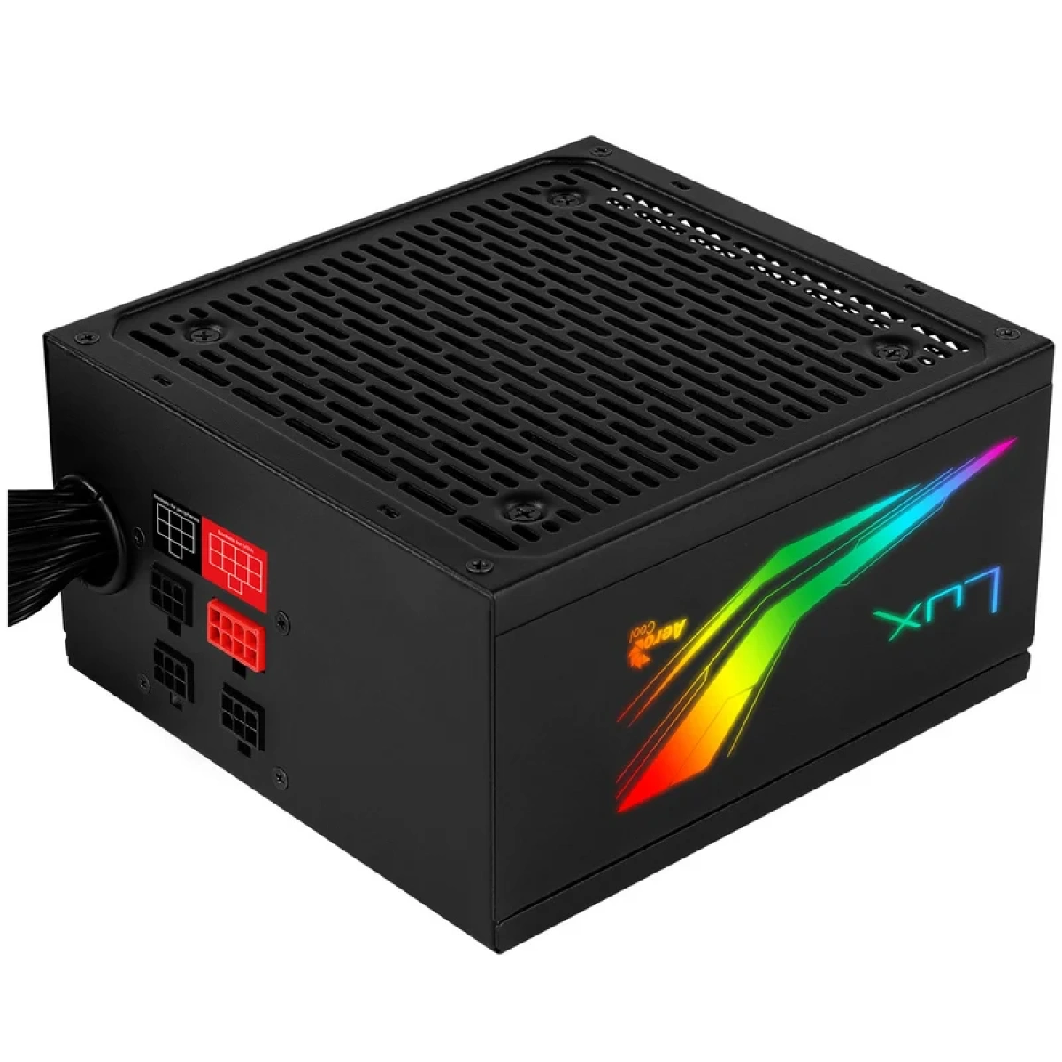 Fonte de Alimentação Aerocool LUX 550M RGB 550W 80+ Bronze Semi-Modular - Image 1