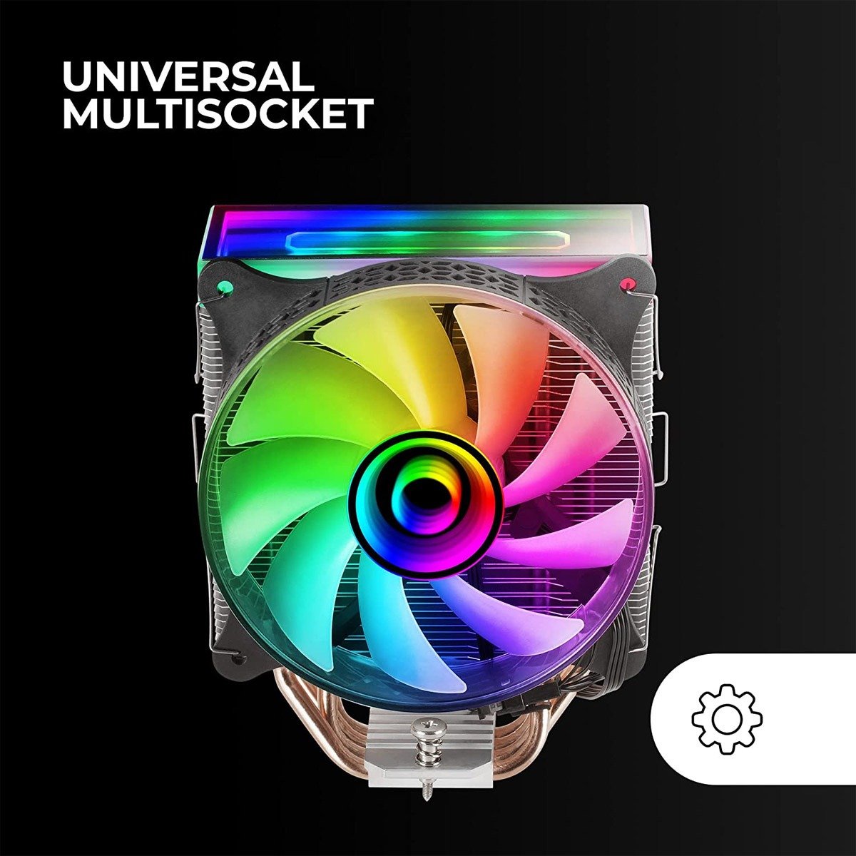 Cooler CPU Mars Gaming MCPU-VR ARGB 120mm Preto - Image 3