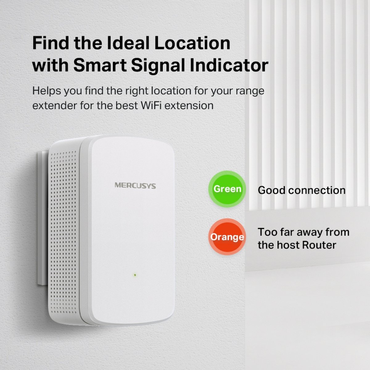 Range Extender Mercusys ME10 N300 Single-Band WiFi 4 10/100Mbps - Image 5
