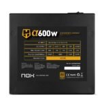 Fonte de Alimentação Nox Hummer Alpha 600W 80+ Bronze Edition - Image 4