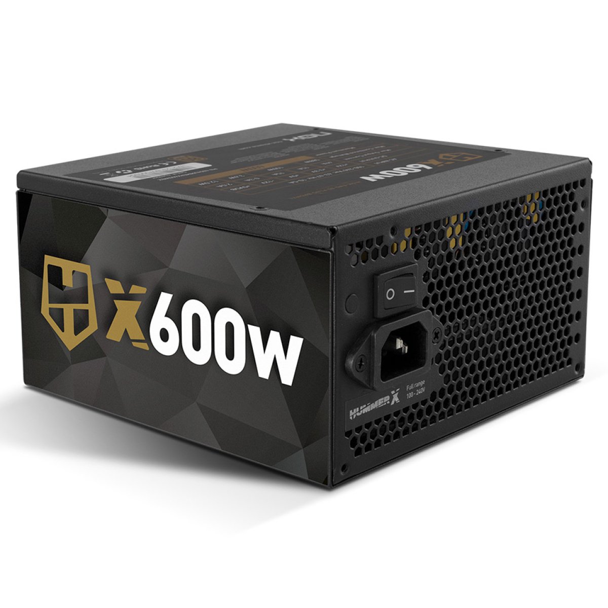 Fonte de Alimentação Nox Hummer X 600W 80+ Bronze Semi Modular - Image 1
