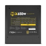 Fonte de Alimentação Nox Hummer X 650W 80+ Gold Full Modular - Image 4