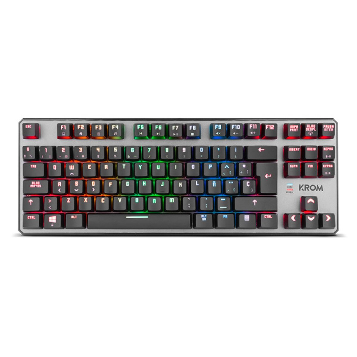 Teclado KROM Kernel TKL RGB Mecânico - Image 1