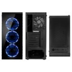 Caixa ATX Kolink Observatory Lite RGB Vidro Temperado - Image 3