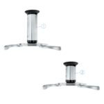 Suporte de Tecto Tooq para Projectores Max.10kg Prateado - Image 3