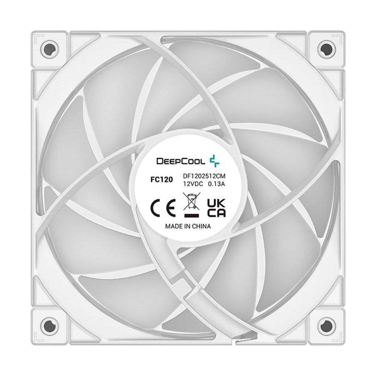 Ventoinhas DeepCool FC120 RGB 120mm (Pack 3) Branca - Image 3