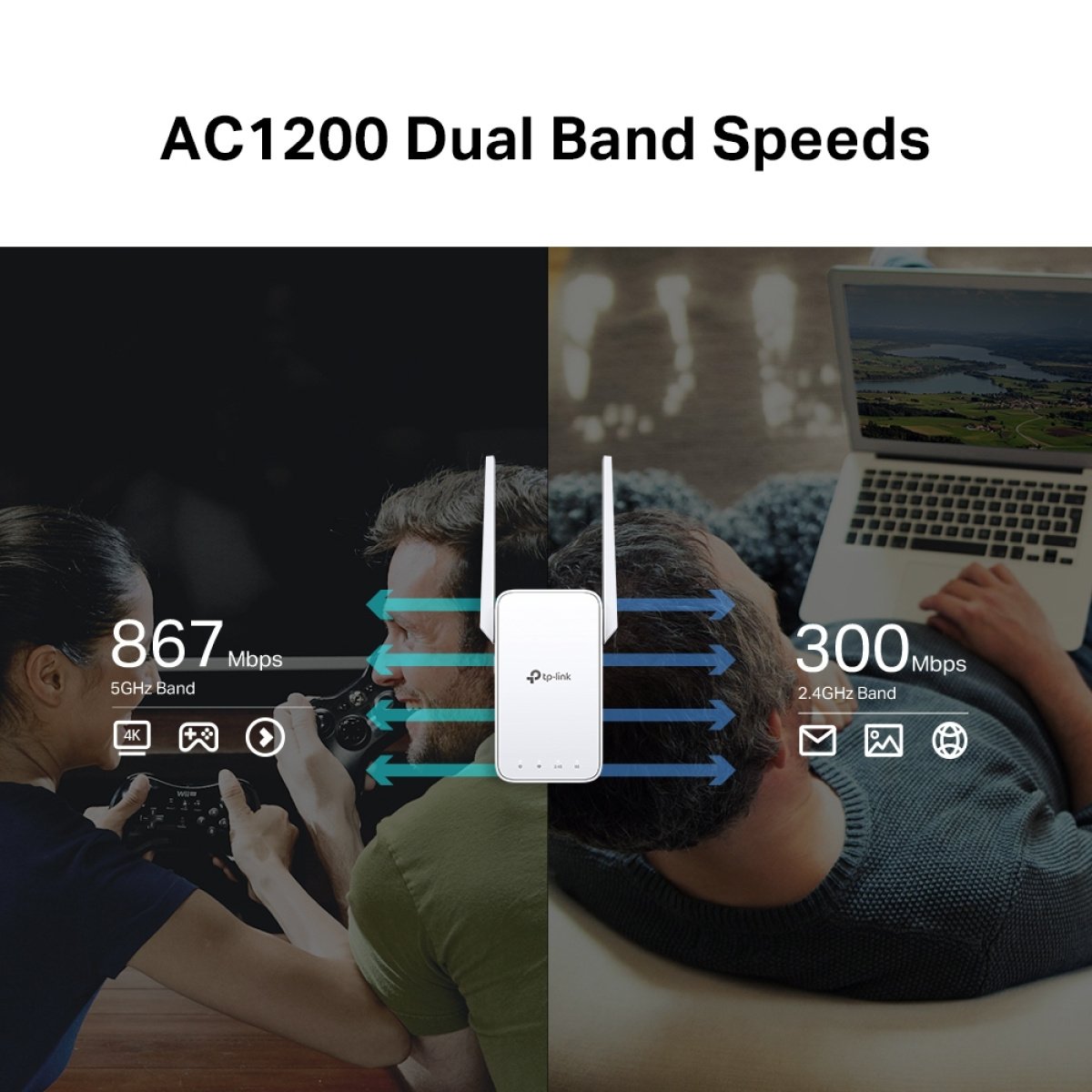 Range Extender TP-Link RE315 AC1200 Mesh Wi-Fi - Image 7