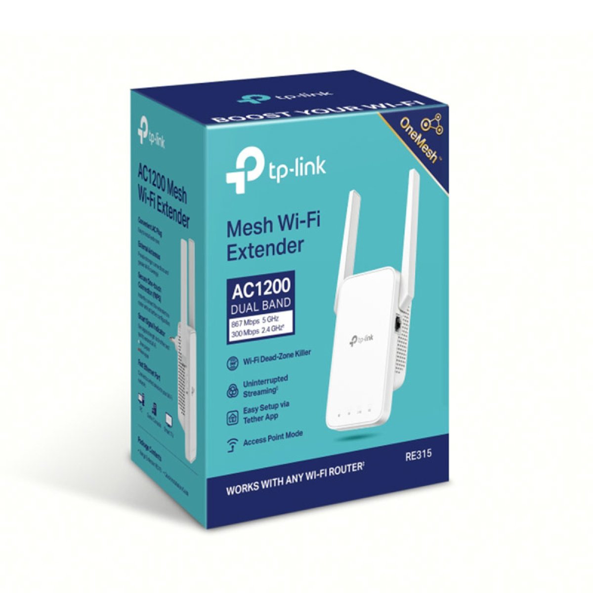 Range Extender TP-Link RE315 AC1200 Mesh Wi-Fi - Image 8