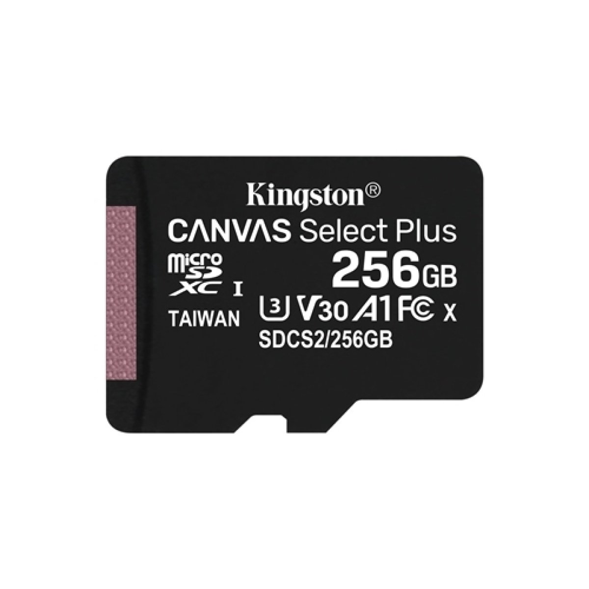Cartão de memória MicroSD Kingston 256Gb Class10 (U1) FullHD Canvas Select Plus 85/100MB/s - Image 1