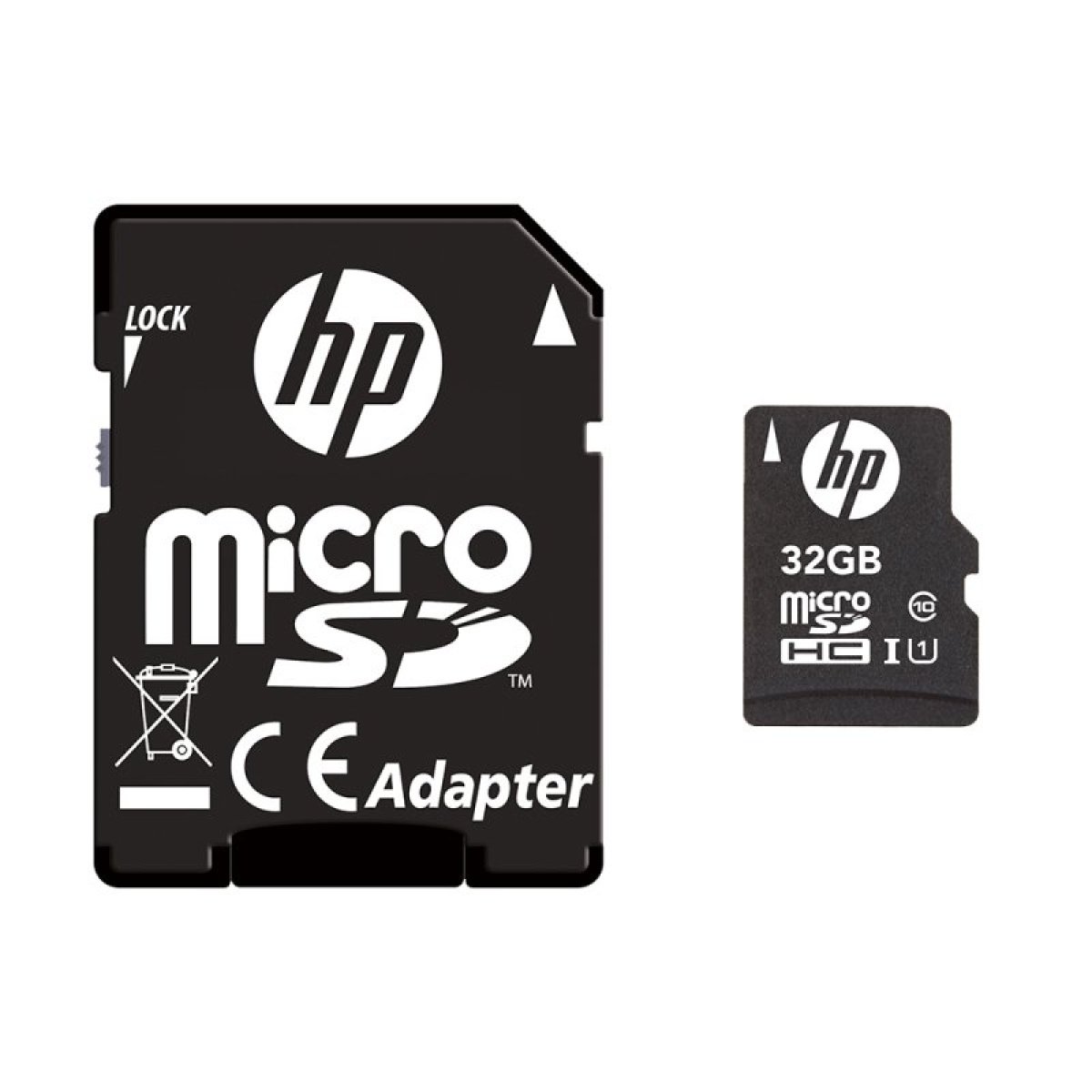 Cartão de Memória HP mi210 32GB MicroSDHC UHS-I U1 Classe 10 + Adaptador - Image 1