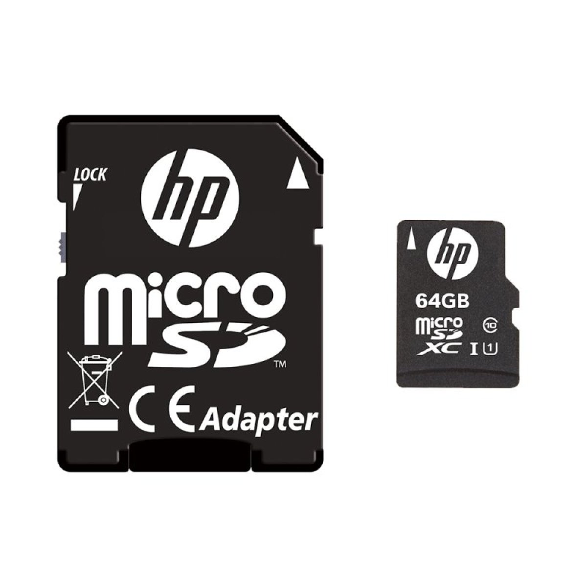 Cartão de Memória HP Micro SDXC 64GB UHS-I Classe 10 + Adaptador SD - Image 1