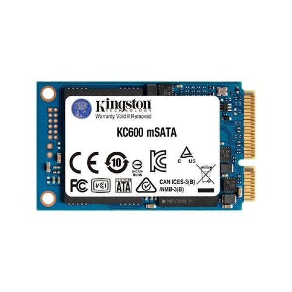 Disco SSD mSATA Kingston KC600 SATA 512GB