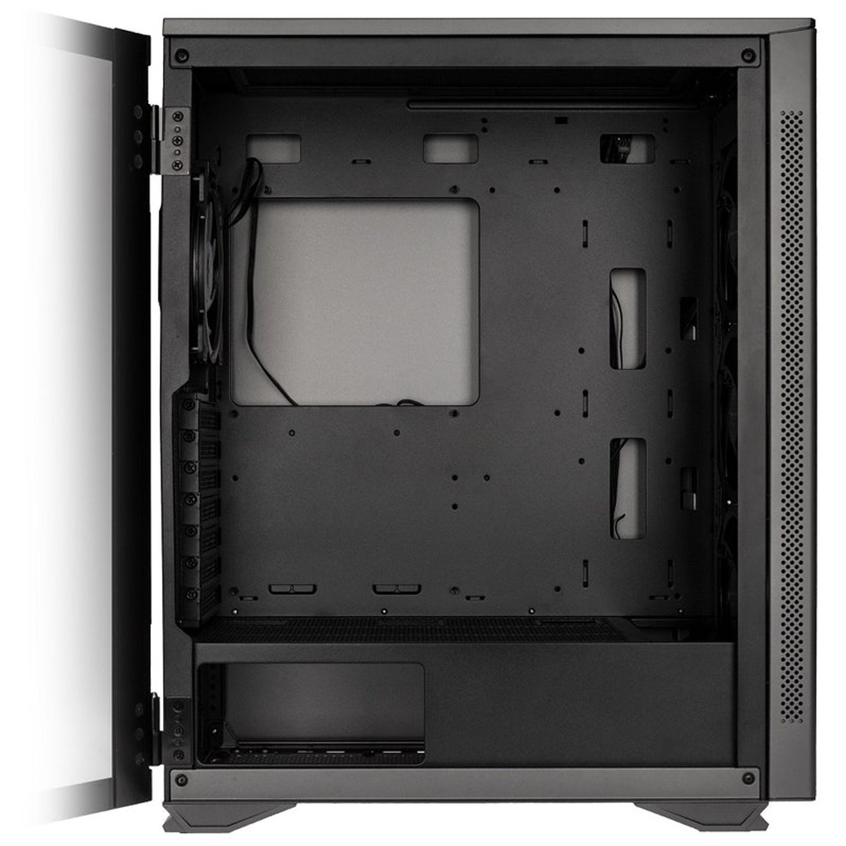 Caixa ATX Kolink Stronghold Prism RGB Aluminio Preta - Image 4