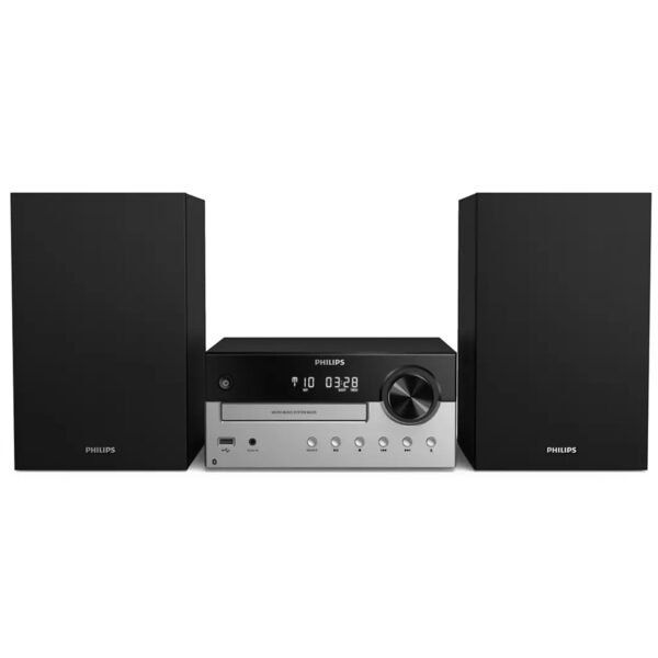 Aparelhagem Micro Hi-Fi Philips TAM4205/12 60W e FM Preta