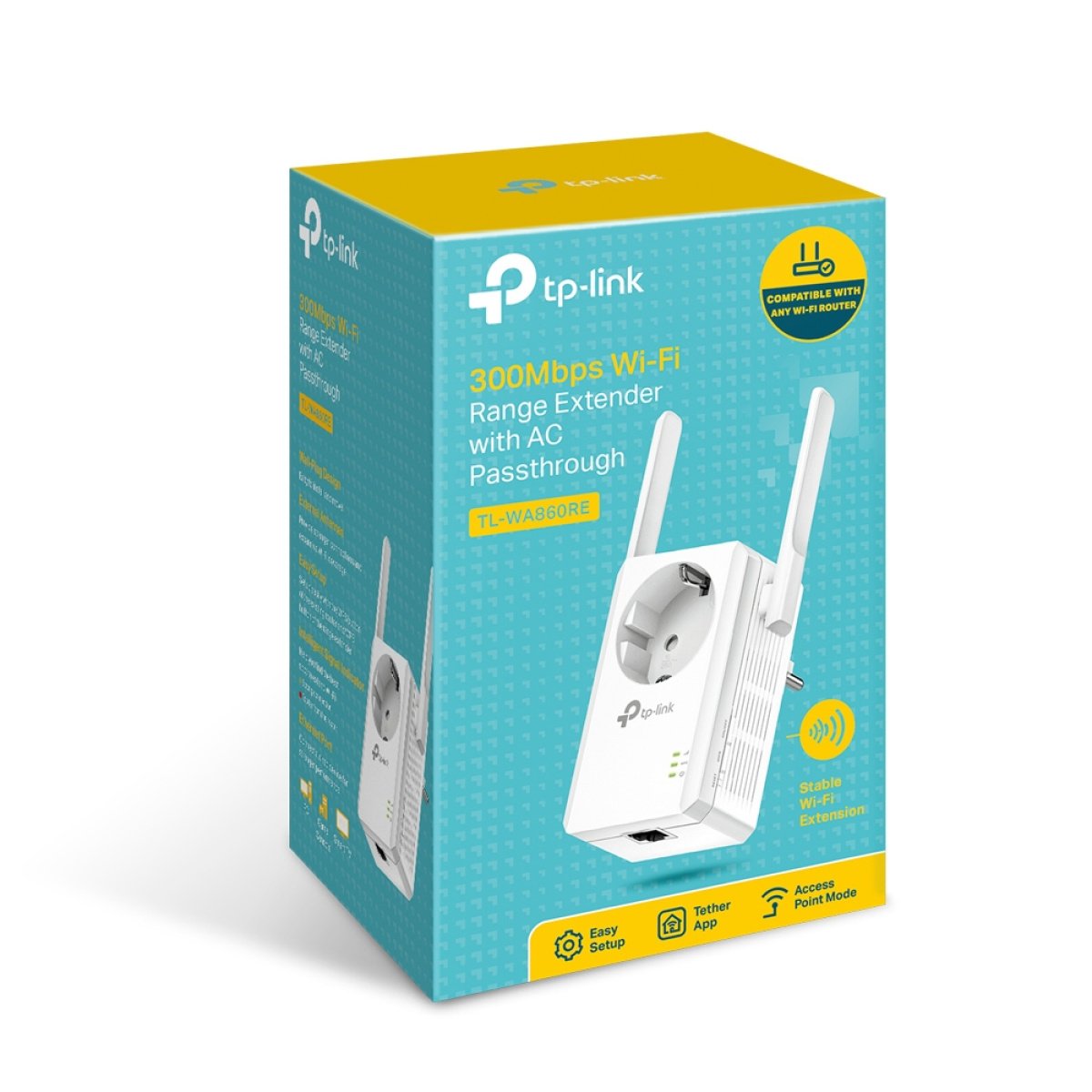 Access Point TP-Link TL-WA860RE WallPlug 300Mbps - Image 3