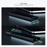 Caixa Externa SSD Tooq M.2 NGFF/NVMe SSD - USB 3.1 Gen 2 Preto - Image 8