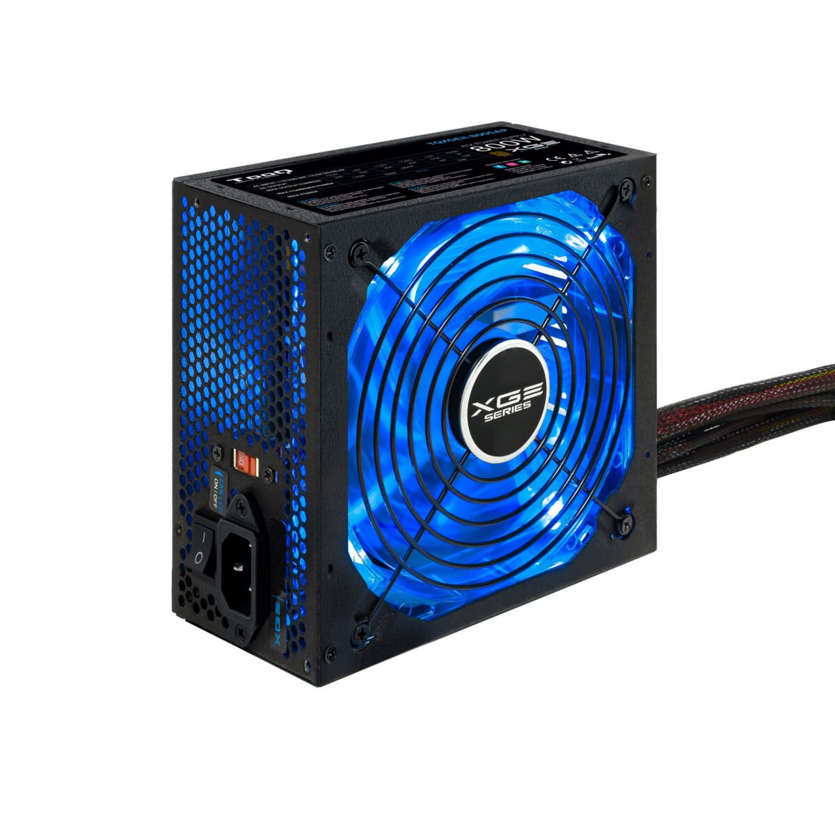 Fonte de Alimentação Tooq Xtreme Gaming Energy II 800W 80+ Bronze c/LED - Image 1