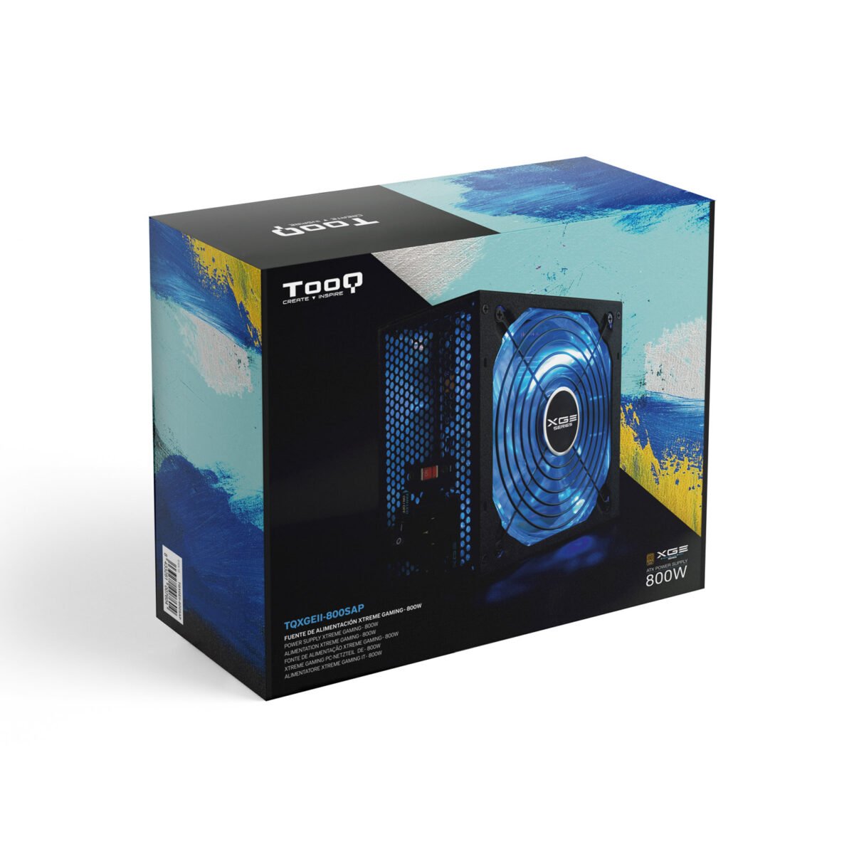 Fonte de Alimentação Tooq Xtreme Gaming Energy II 800W 80+ Bronze c/LED - Image 8