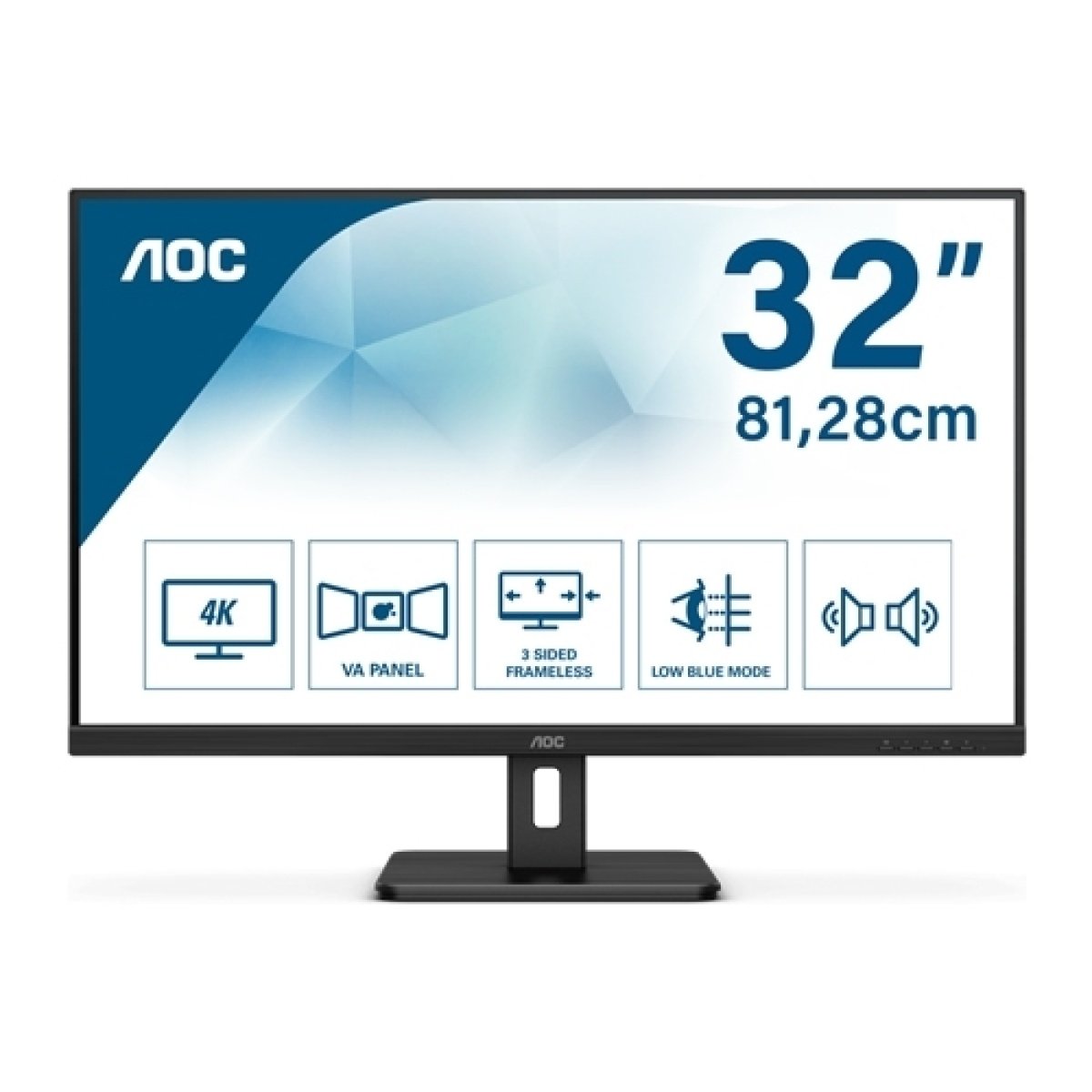 Monitor AOC 31.5' U32E2N VA 4K 16:9 60Hz (4ms) - Image 1