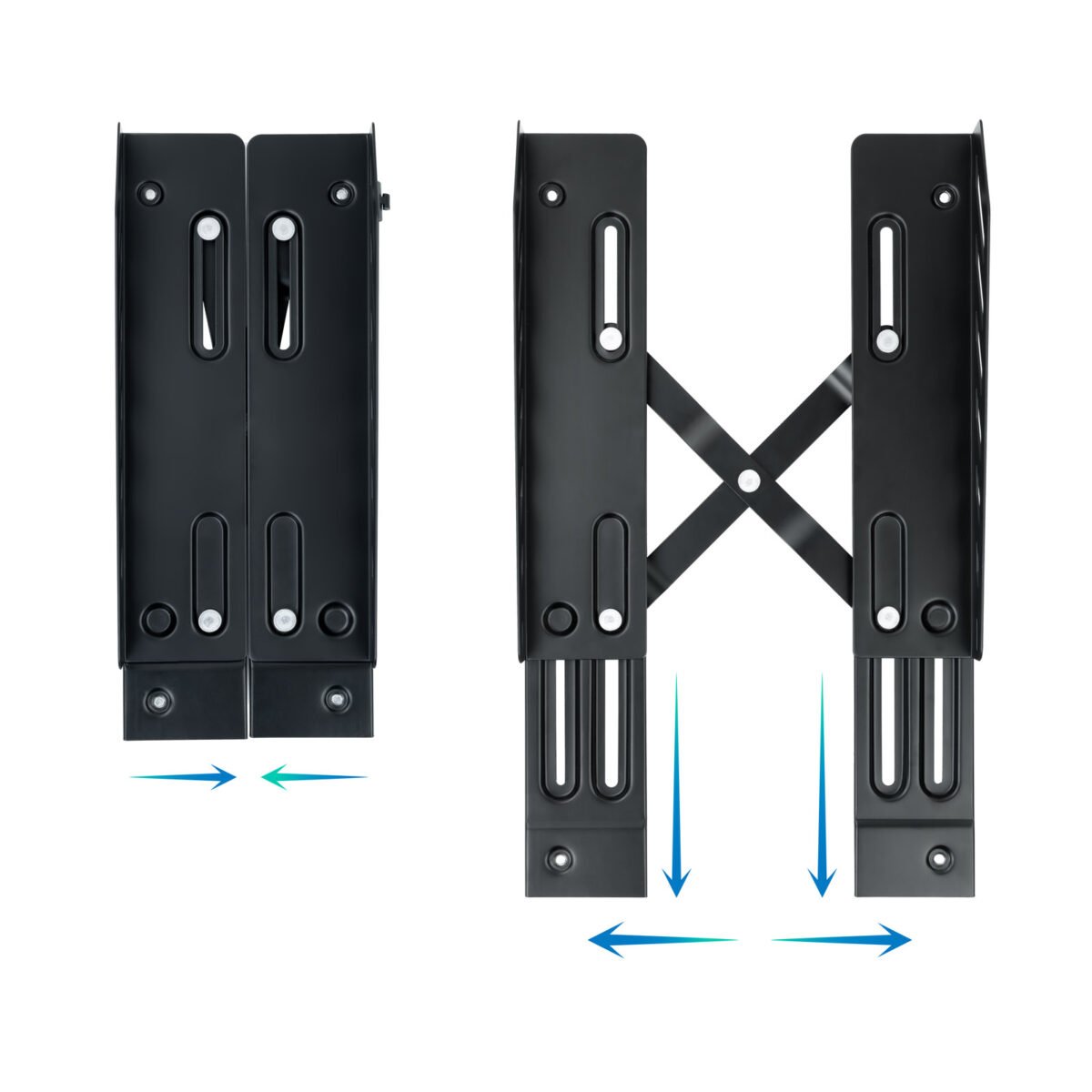 Suporte Com Rodas Metálico Tooq Para Caixa ATX - Image 7