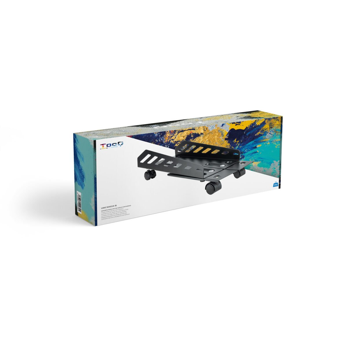 Suporte Com Rodas Metálico Tooq Para Caixa ATX - Image 9