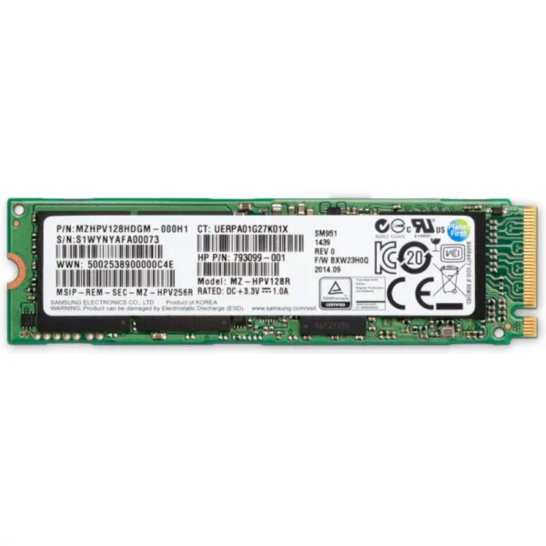 Disco HP Z Turbo Drive 256GB TLC (Z4/Z6 G4) kit SSD