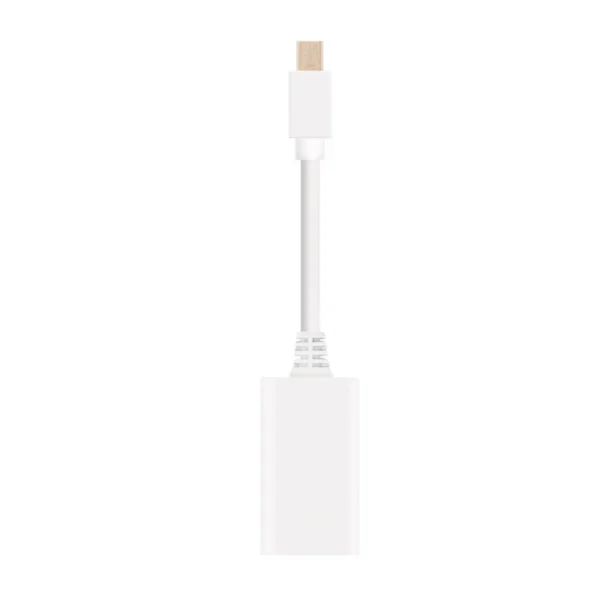 Conversor Nanocable Mini Displayport Macho > HDMI Femea 15 CM Branco