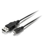 Cabo EQUIP USB 2.0 Tipo A Macho para Micro-B Macho 1,8m