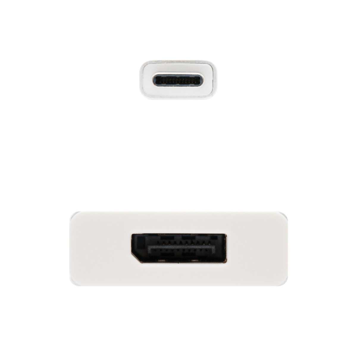 Conversor Nanocable USB-C Macho > Displayport Femea 15 CM Aluminio - Image 2