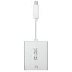 Conversor Nanocable USB-C Macho > Displayport Femea 15 CM Aluminio