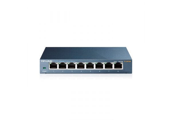 Switch TP-Link TL-SG108 8 Portas Gigabit