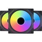 Ventoinha Lian Li INF SL120 RGB PWM Preto 120mm (Pack 3)