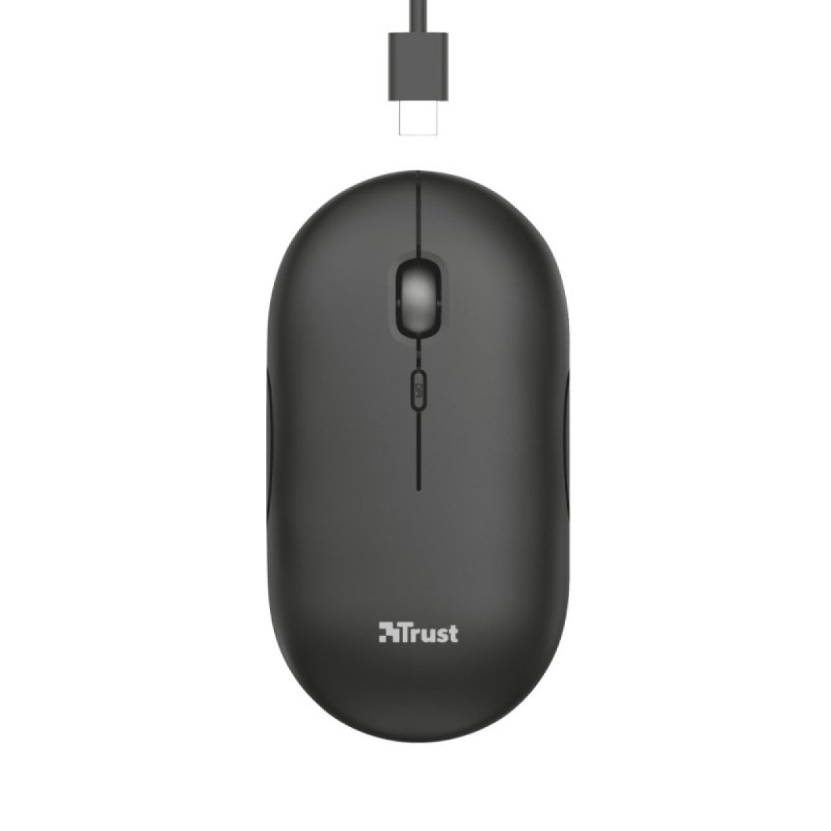 Rato Trust Wireless Puck Preto - Image 1