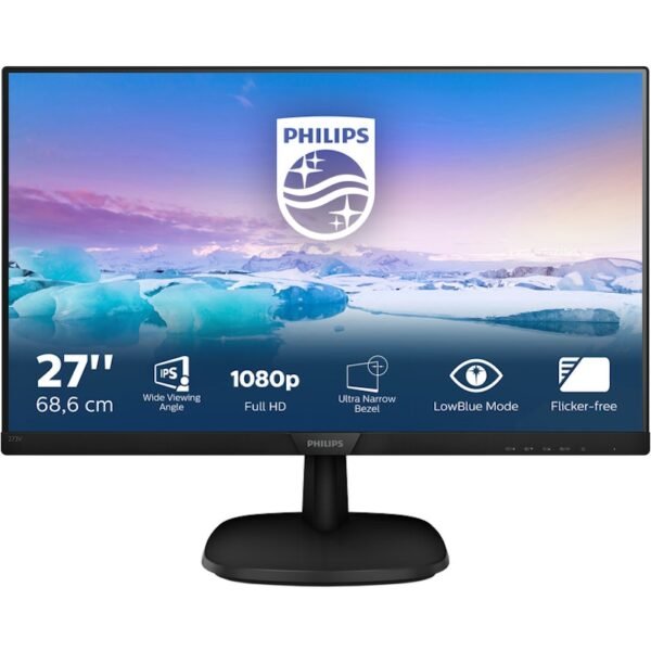 Monitor Philips 27' 273V7QDSB IPS FHD 75Hz