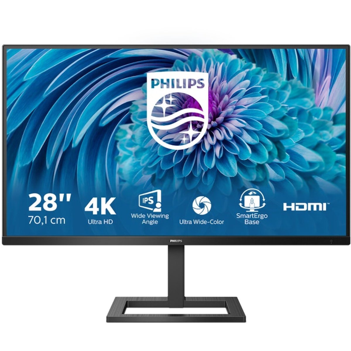 Monitor Philips 28' 288E2UAE LED IPS 4K 60Hz FreeSync 4ms - Image 1
