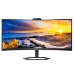 Monitor PHILIPS 34' 2K WQHD VA 100Hz c/ Webcam