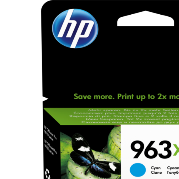 Tinteiro HP Original 963XL Ciano de Elevado Rendimento