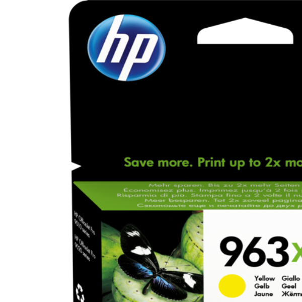 Tinteiro HP Original 963XL Amarelo de Elevado Rendimento