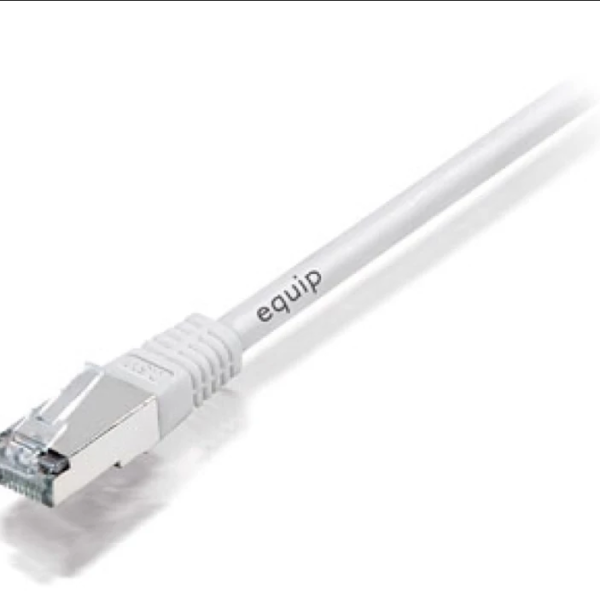 Cabo de Rede RJ45 Equip Cat.7 S/FTP Branco 3m