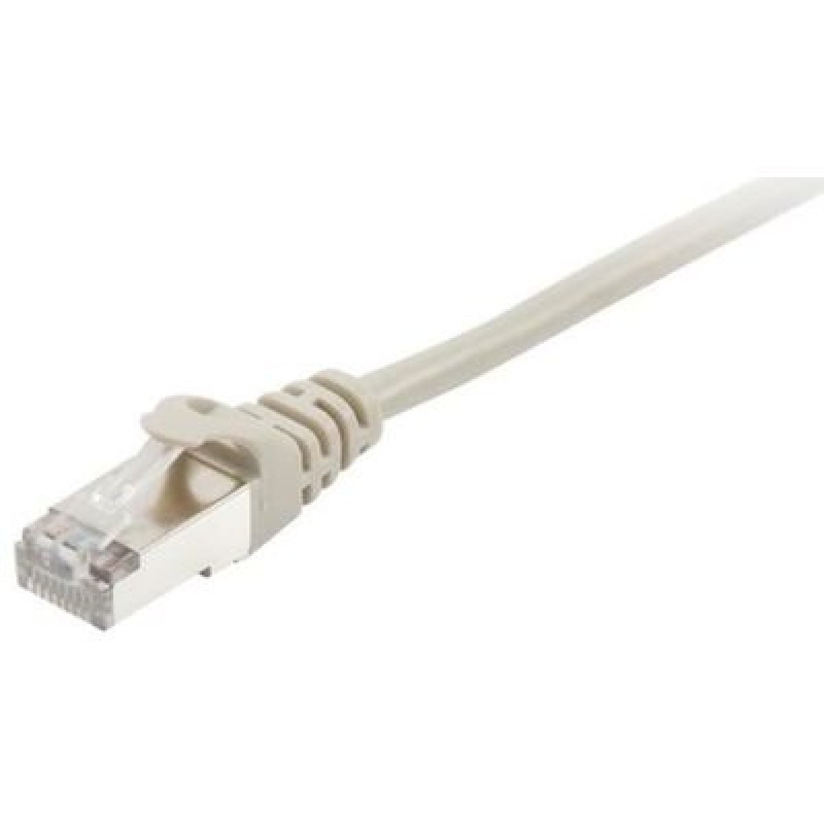 Cabo de Rede EQUIP RJ45 CHICOTE CAT6A S/FTP LSZH Branco 1m - Image 1