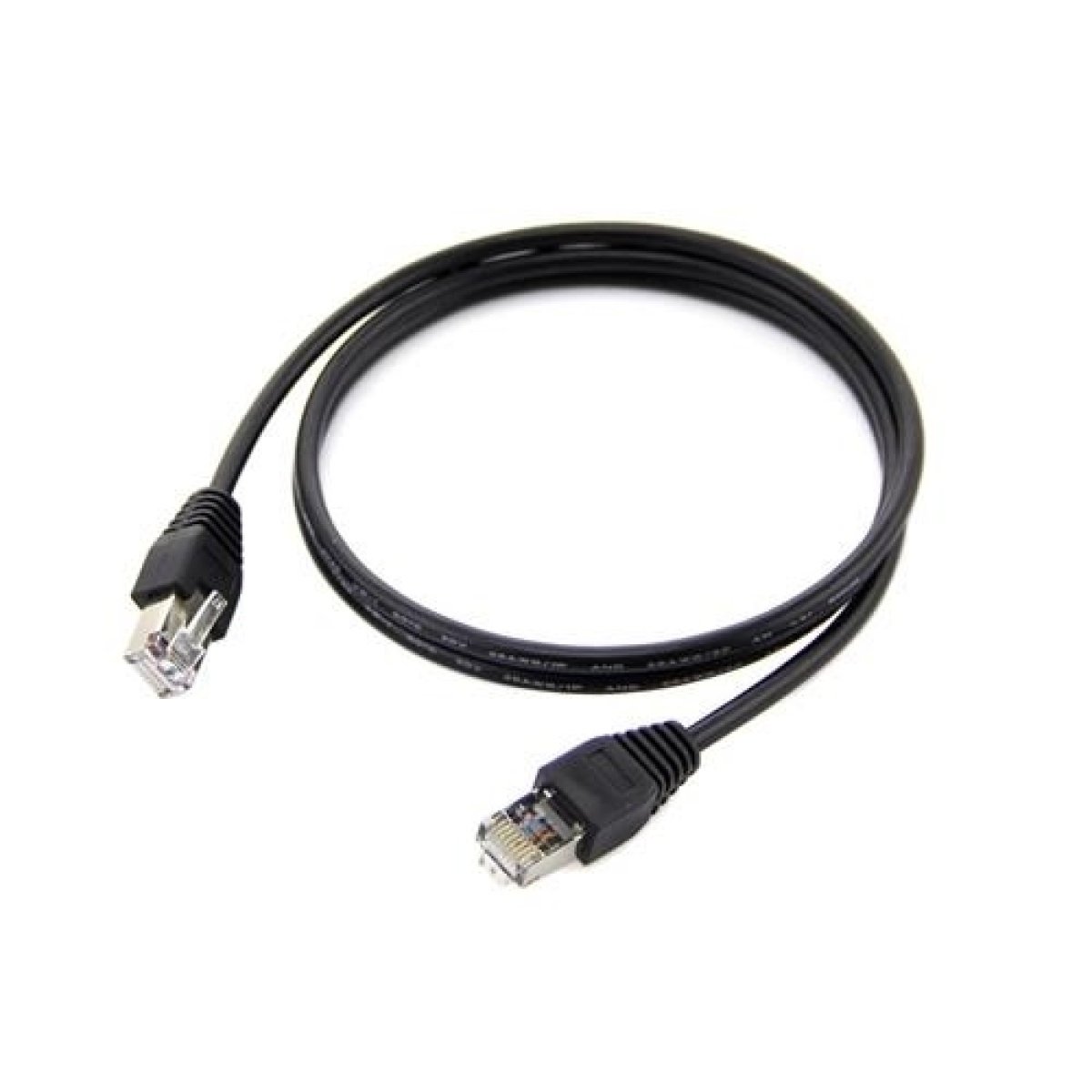 Cabo de Rede RJ45 Equip Cat.6 Preto 1m - Image 1