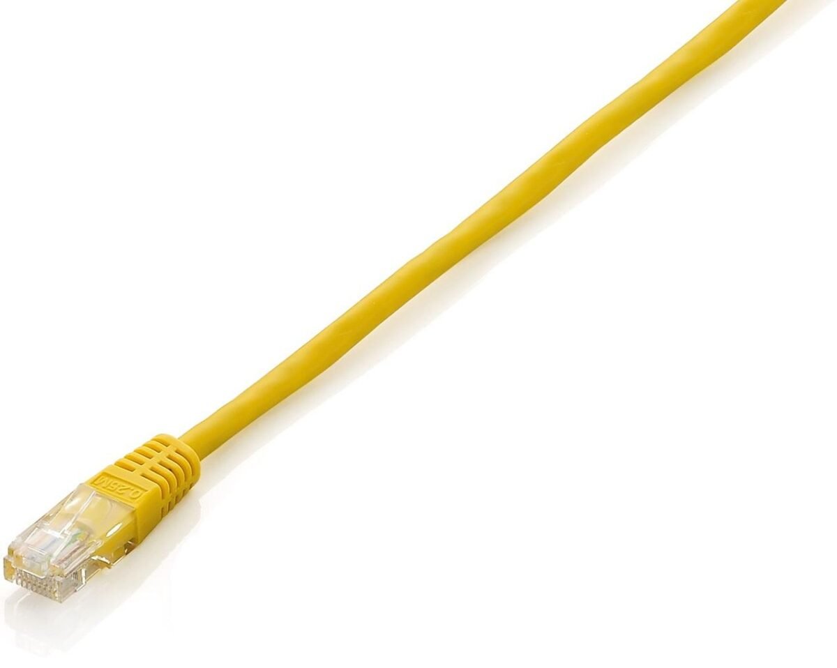 Cabo de Rede EQUIP RJ45 U/UTP Cat6 Amarelo 15m - Image 1