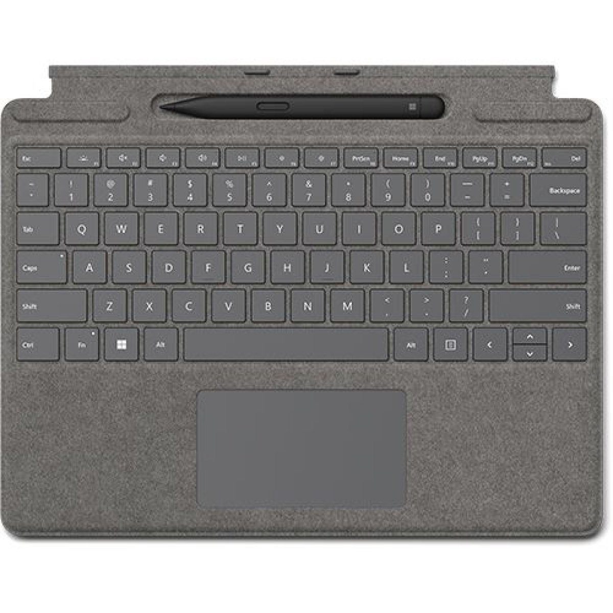 Bundle Microsoft Capa + Teclado Surface Pro X/Pro 8 + Caneta Stylus Prateada - Image 1