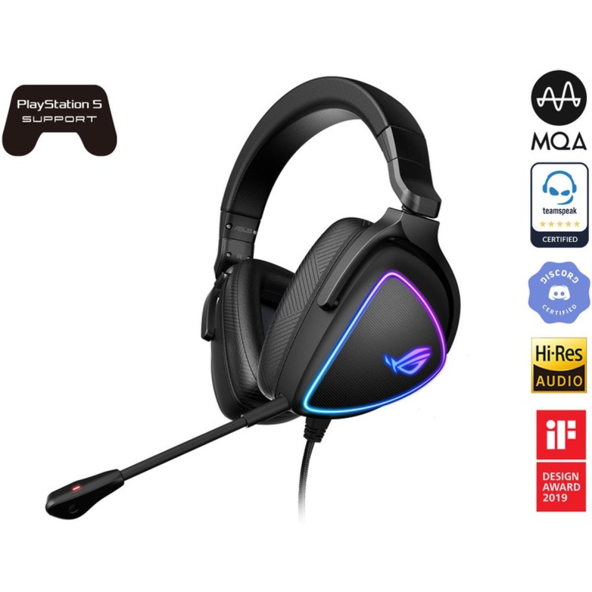 Headset Asus ROG Delta S RGB - Image 1