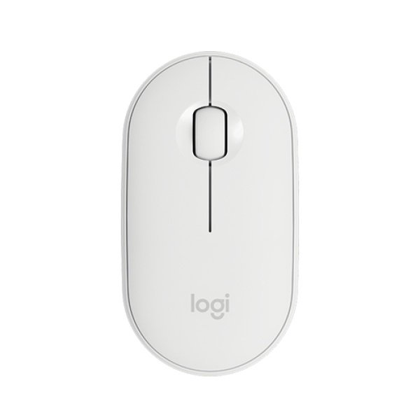 Rato Logitech Pebble M350 Wireless/Bluetooth Off-White