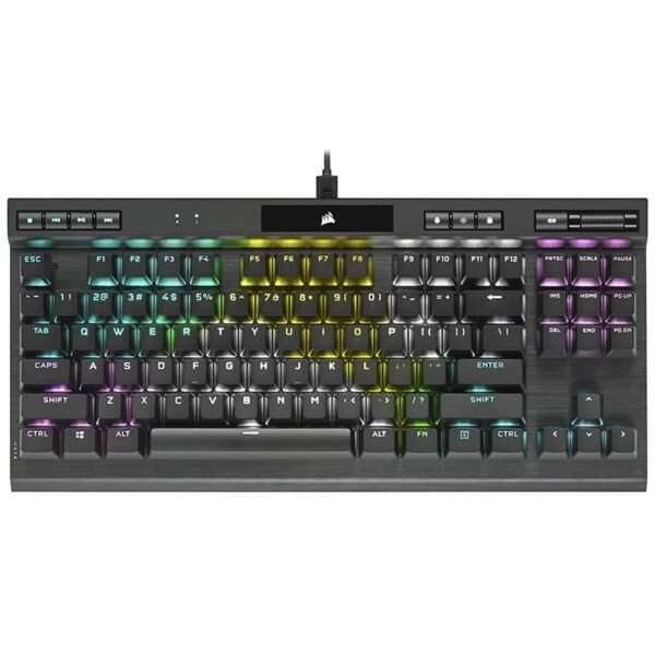 Teclado Mecânico Corsair K70 RGB TKL Champion Series Optical-Mechanical PT