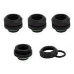 Encaixe Rígido Corsair Hydro X Series XF OD 12mm Preto (Pack 4)