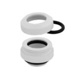 Encaixe Rígido Corsair Hydro X Series XF Hardline 12mm OD Branco (Pack 4) - Image 2