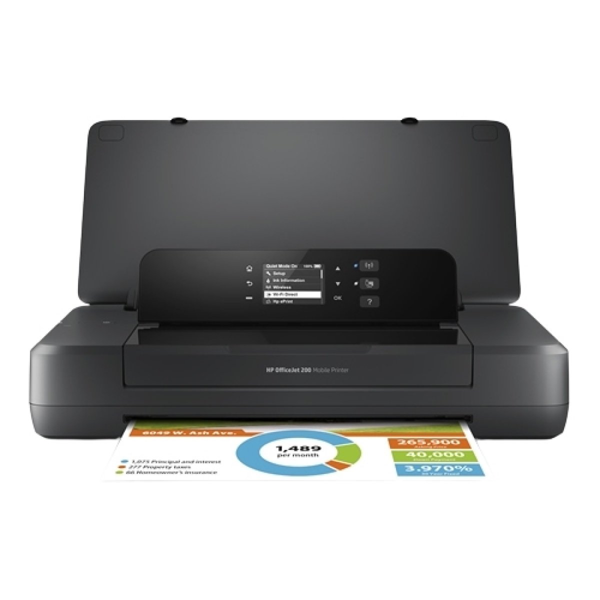 Impressora Portátil HP Cores Wireless OfficeJet 200 (A4) - Image 2
